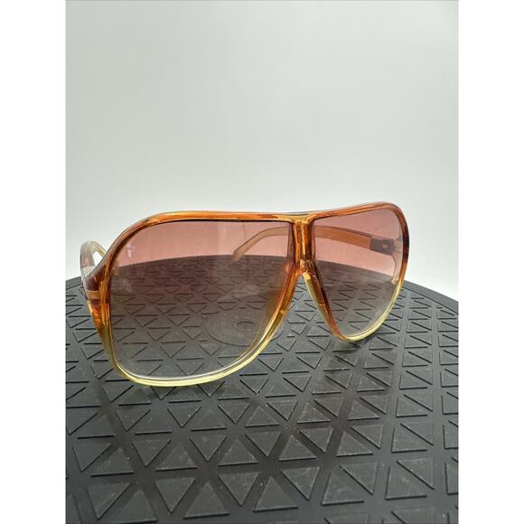 Vintage Foster Grant Sunglasses Oversized Frames Brown Lens Brown Gold main image 8